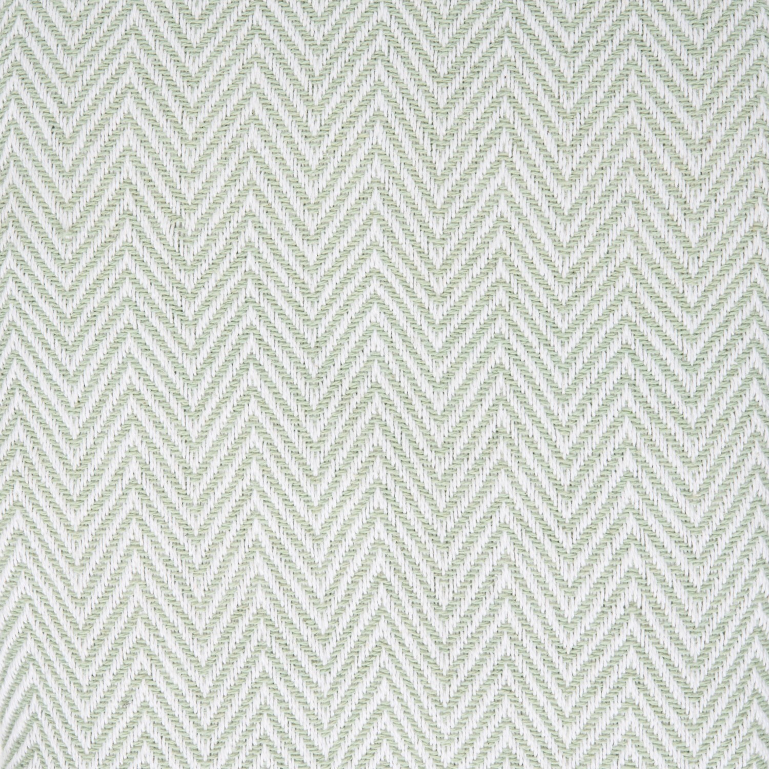 Winkworth Herringbone Pattern Throw Green Image 4
