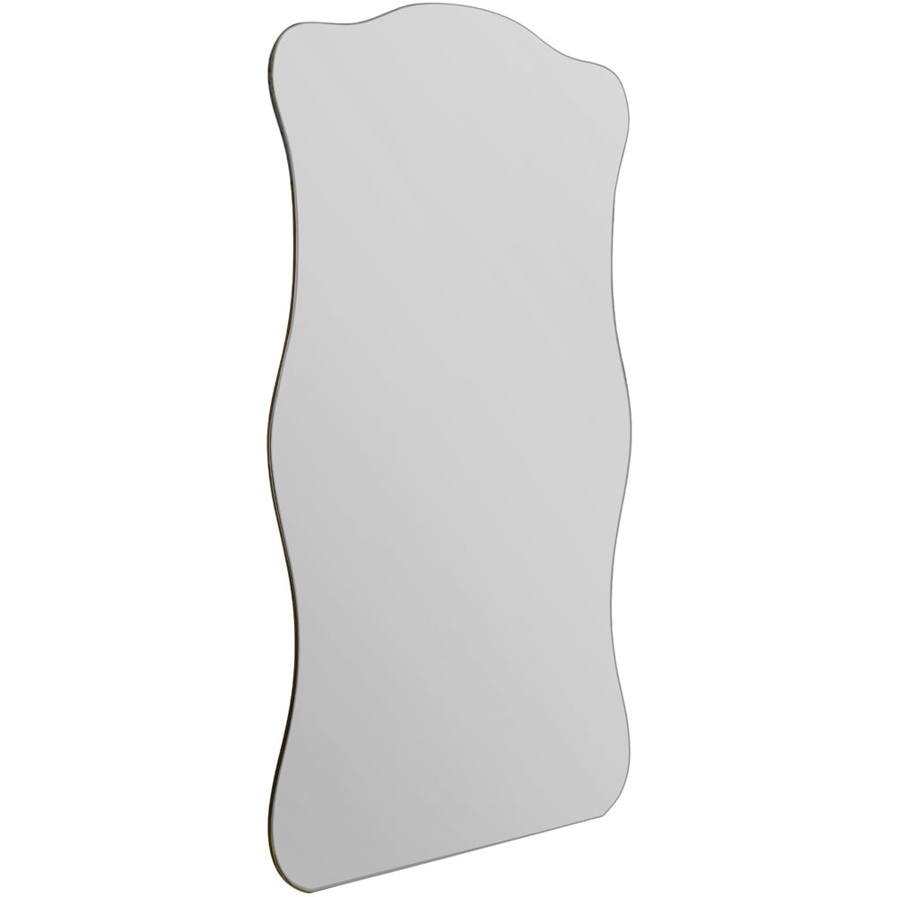 MirrorOutlet The Laniatus Wavy Rippled Wall Mirror 160 x 75cm Image 3