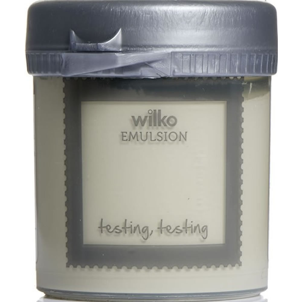 Wilko Olive Emulsion Paint Tester Pot 75ml Image 1