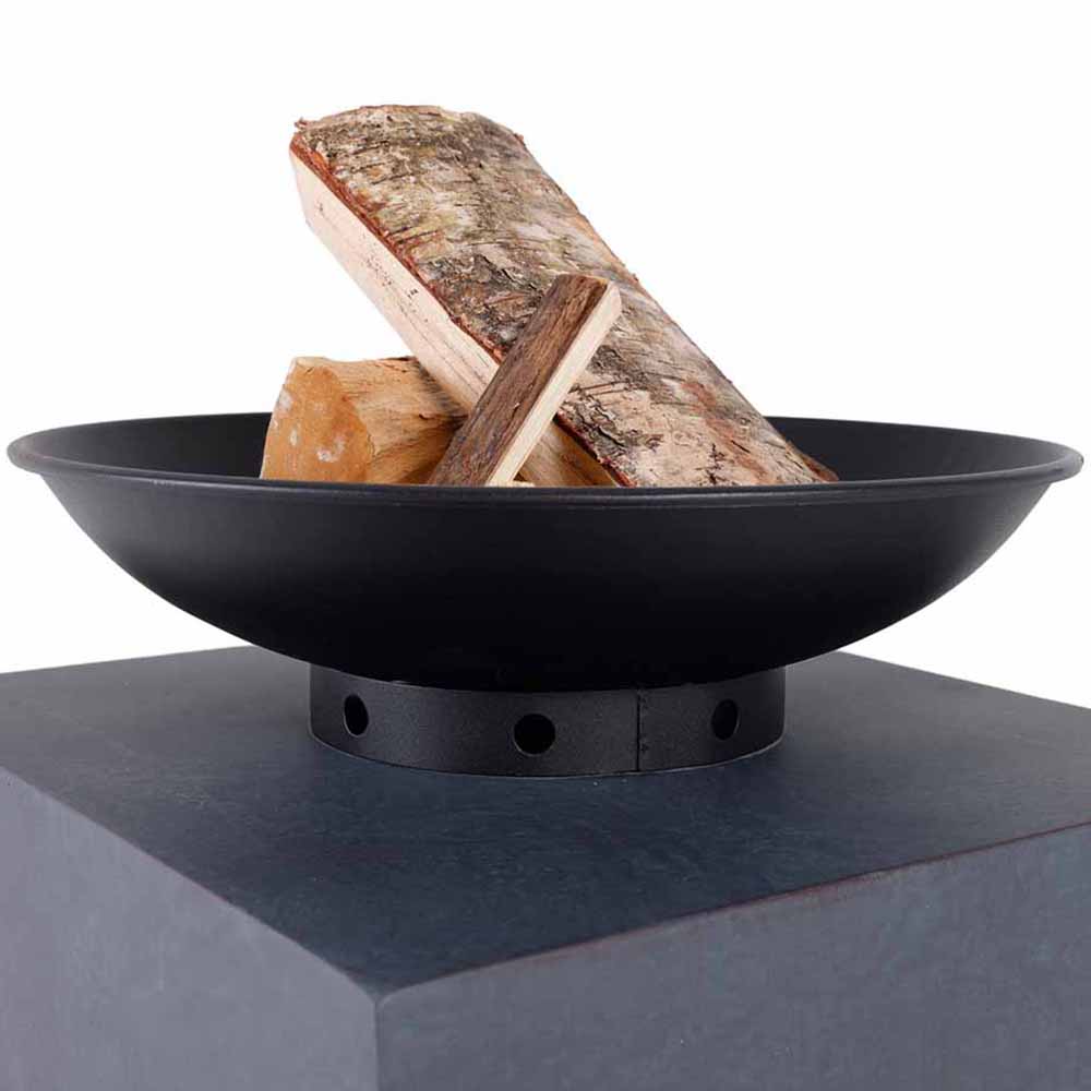 Charles Bentley Large Fire Bowl With Square Stand Image 5