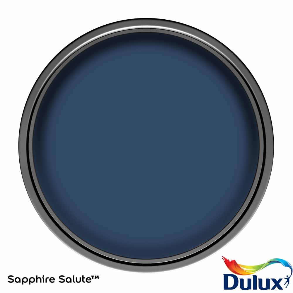 Dulux Simply Refresh One Coat Sapphire Salute Matt Emulsion Paint 2.5L Image 3