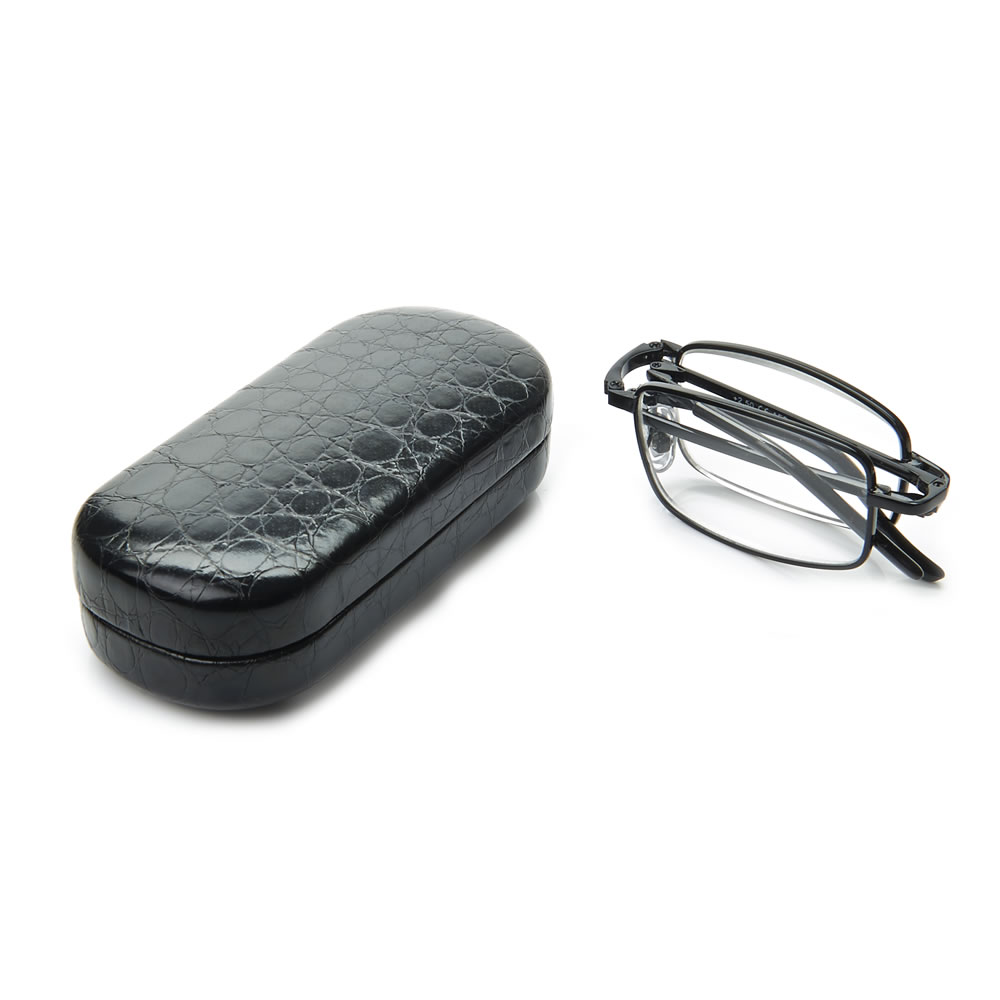 Wilko Metal Folding Reading Glasses with Case 2.0 Image 2