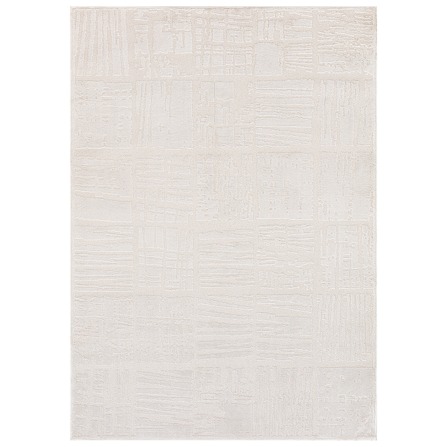 Seasons Tile Rug - Beige / 170cm Image 1