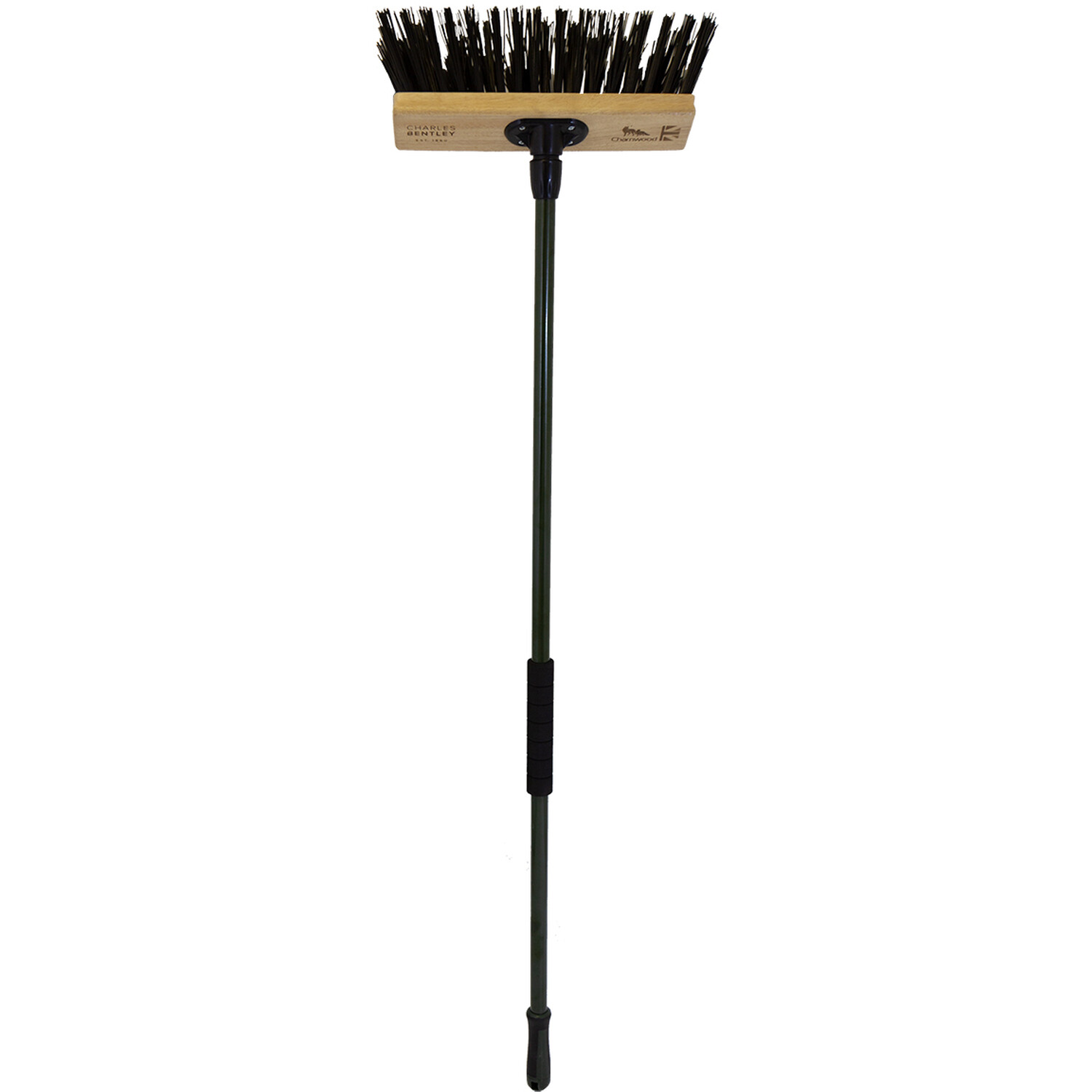 Charnwood PVC Yard Broom with Handle 1.5m Wilko