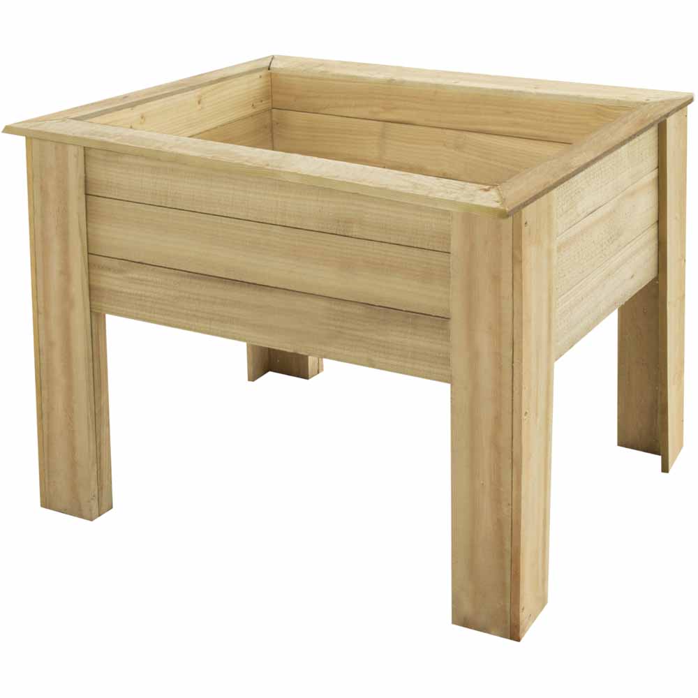 Forest Garden Timber Kitchen Garden Planter 100 x 70cm Image 2