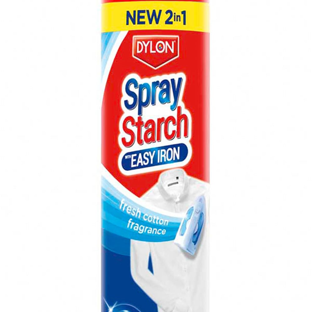 Dylon 2 in 1 Spray Starch with Easy Iron Case of 6 x 300ml Wilko