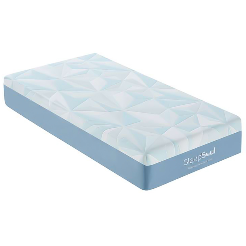 SleepSoul Orion Single White 800 Pocket Sprung Cool Gel Memory Foam Mattress Image 1