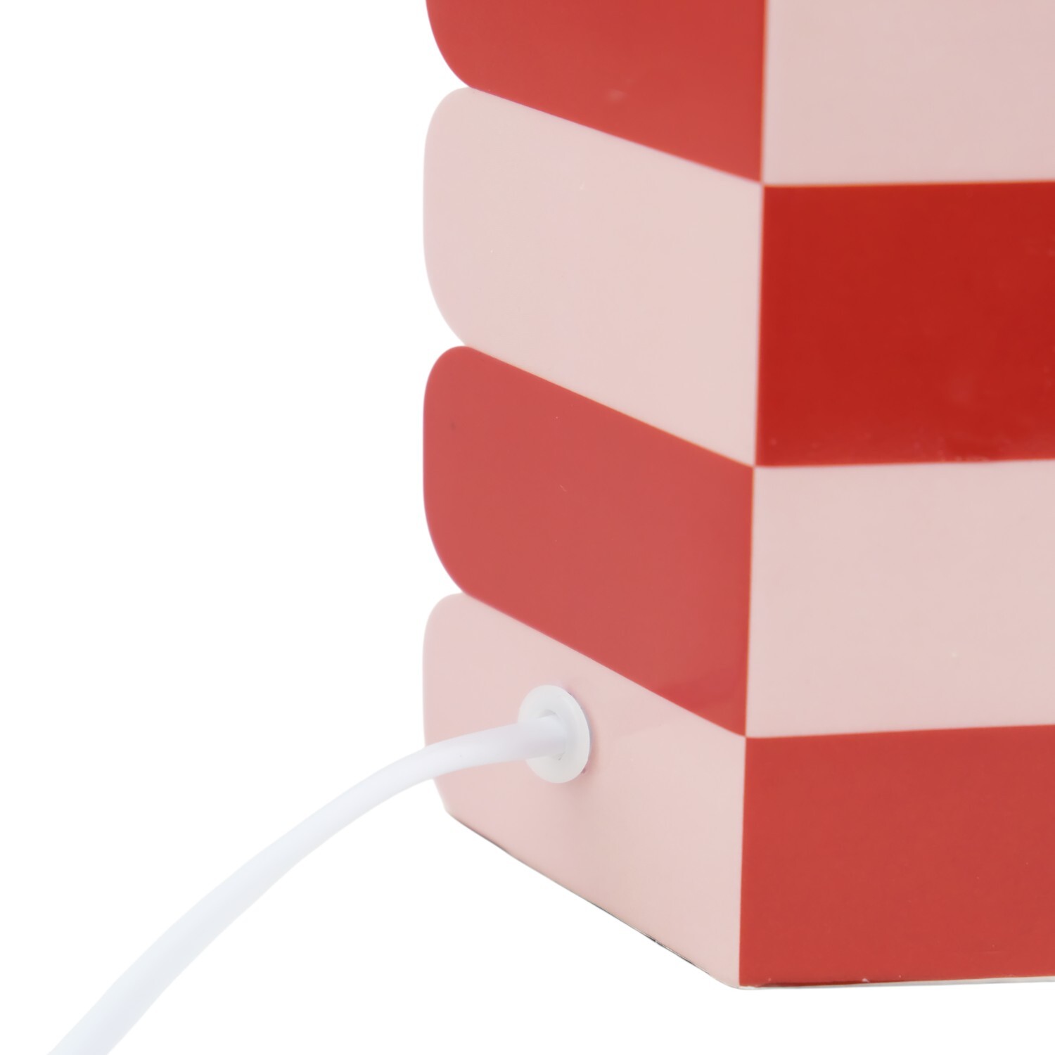 Denali Patterned Table Lamp Red Image 6