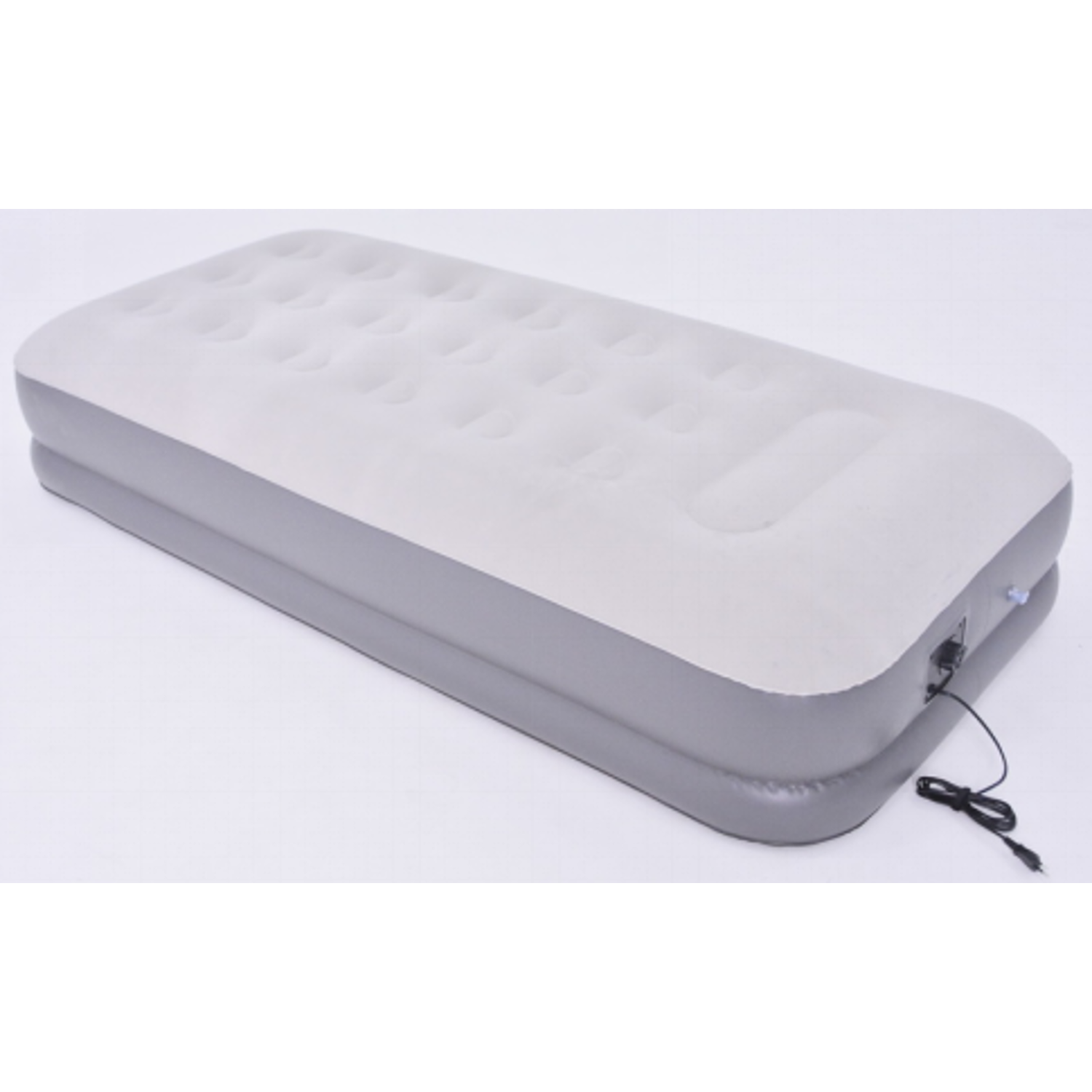 High Raised Twin Size Airbed with Pump Image 2