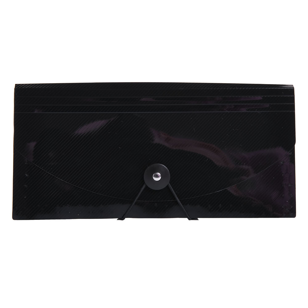 Wilko Cheque Size Document Wallet with 13 Pockets Assorted Colours Wilko