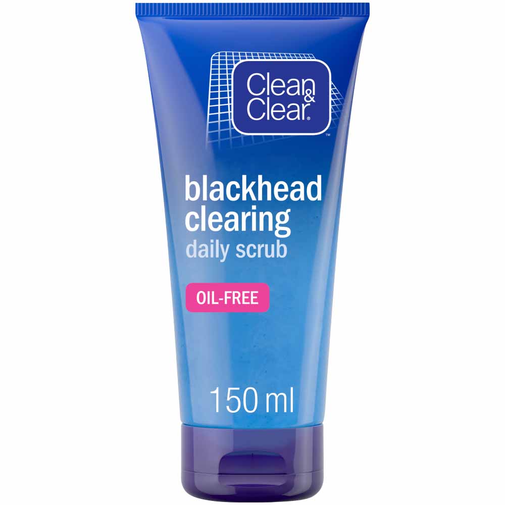 Clean & Clear Blackhead Clearing Daily Scrub 150ml Wilko