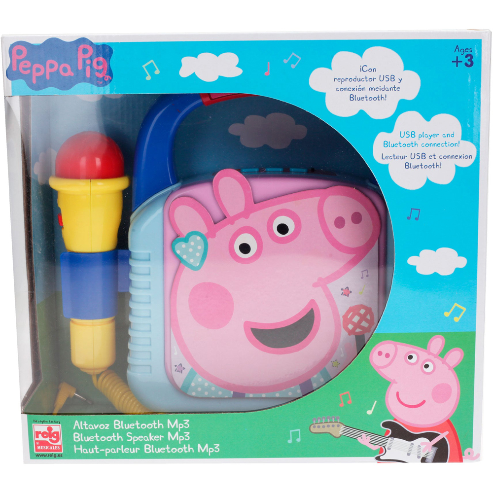 REIG Peppa Pig Multicolour Bluetooth Speaker Image 4