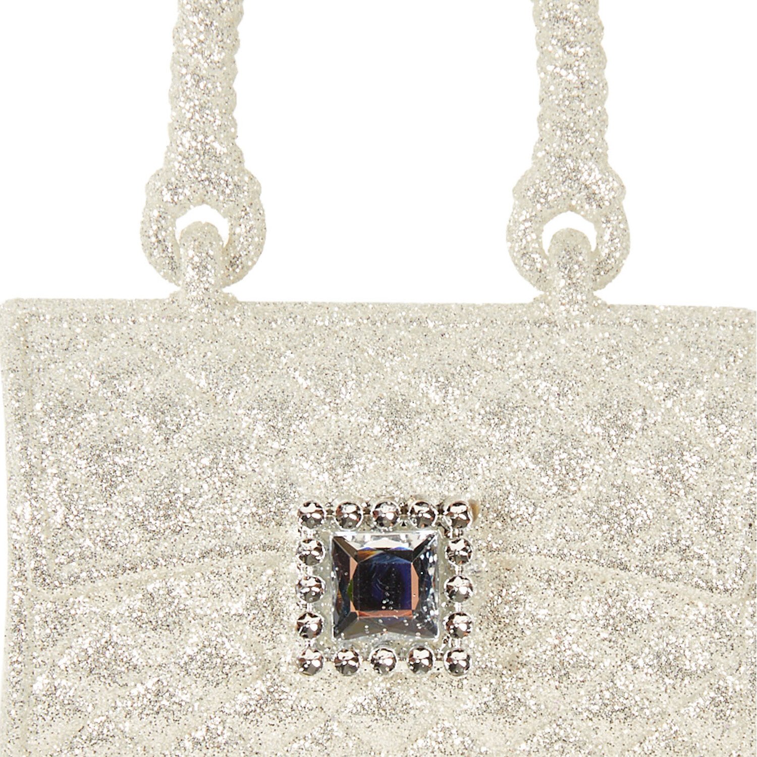Hanging Glitter Handbag Image 2