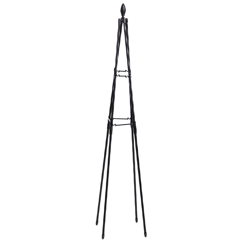 Garden Gear 1.2m Metal Garden Tower Trellis Image 1
