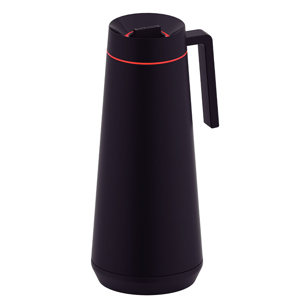 Tramontina Black Stainless Steel Thermal Flask 1L Image 1