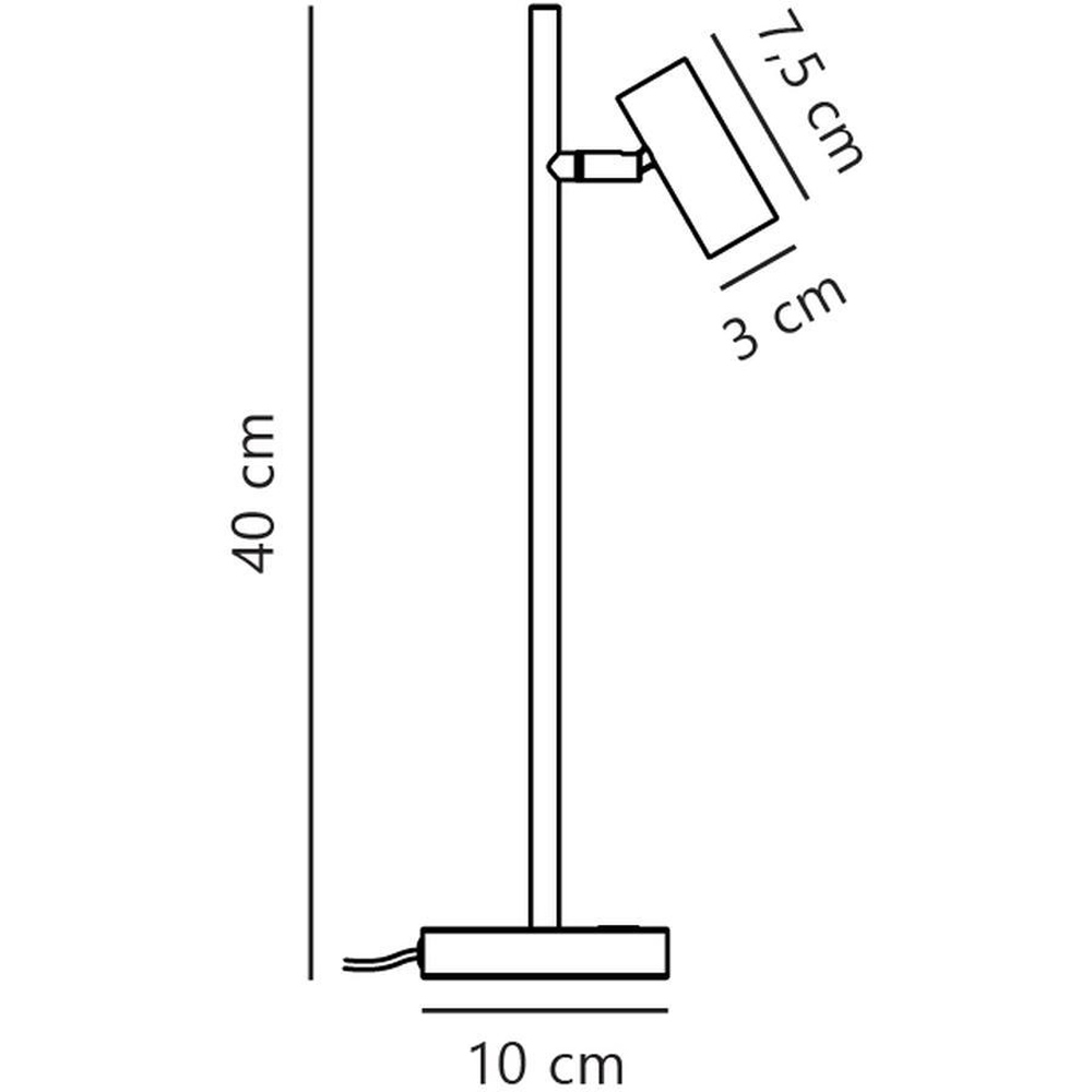 Nordlux Omari 320 Lumens 2700K White LED Table Lamp Image 6