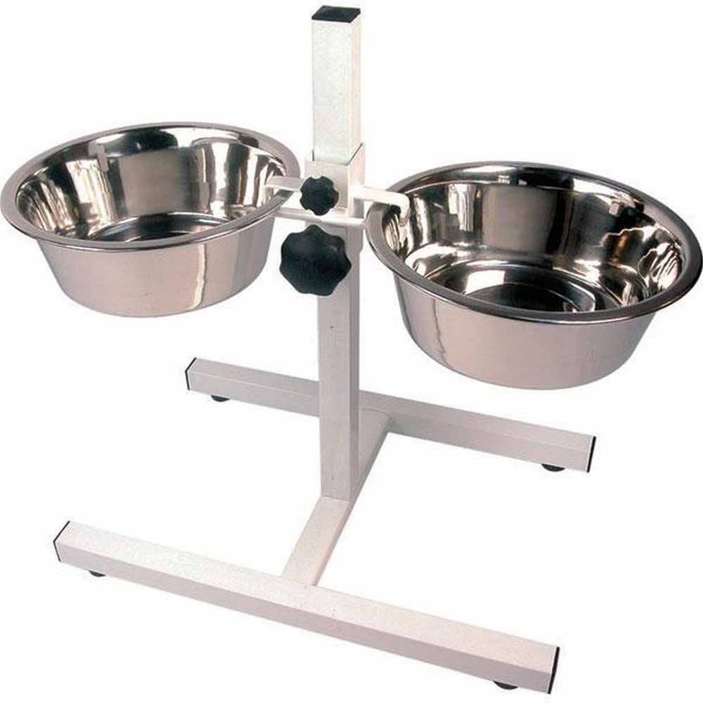 Rosewood Stainless Steel Double Diner Set for Dogs  2.25L Image 1