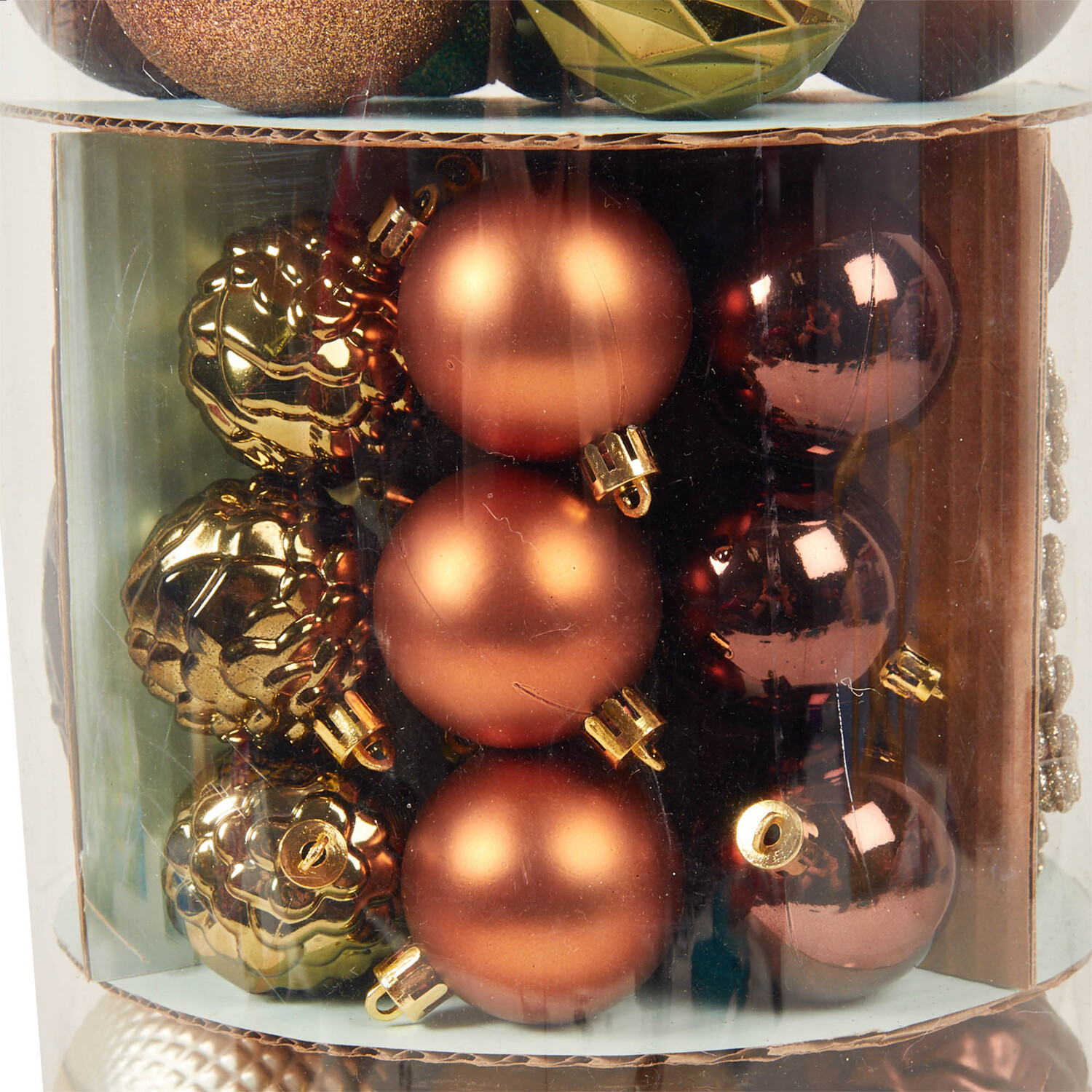 Pack of 120 Amber Charm Bauble Image 6