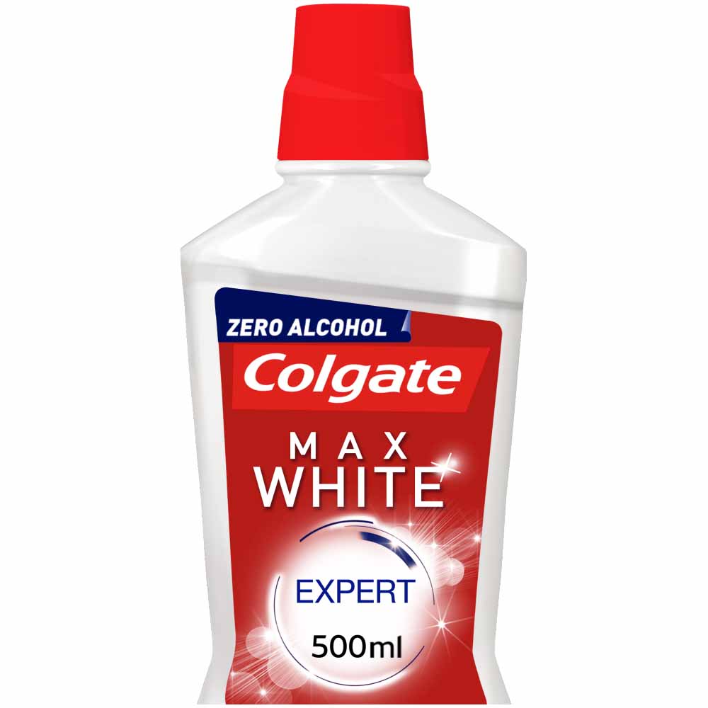 Colgate Mouthwash Max White One Sensational Mint 500ml Image 1