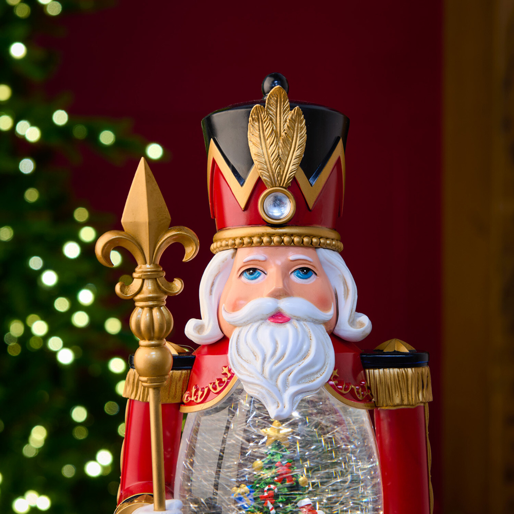 Christmas Nutcracker Glitter Spinner Image 4