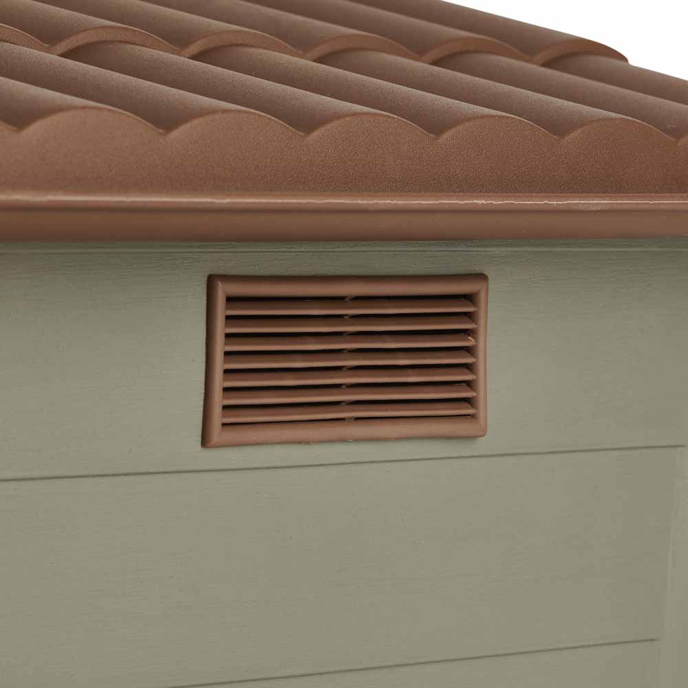 Rosewood Plastic Outdoor Dog House Image 4