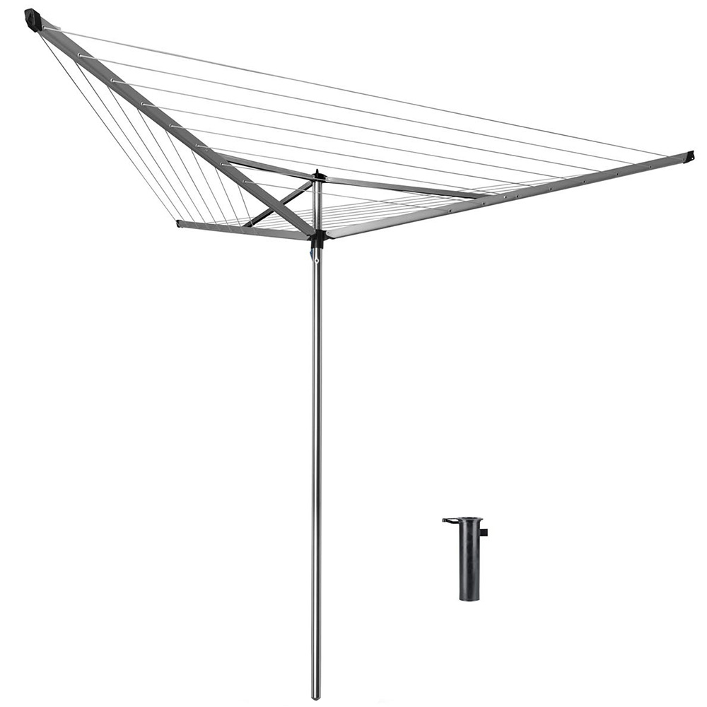 Brabantia Essential Rotary Airer with Ground Tube 30m Image 1