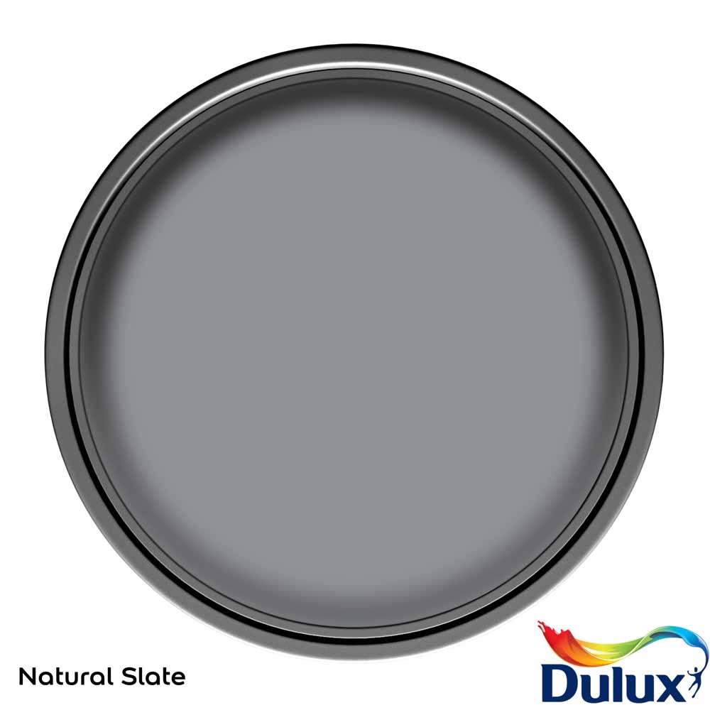 Dulux Simply Refresh One Coat  Natural Slate Matt Emulsion Paint 2.5L Image 3