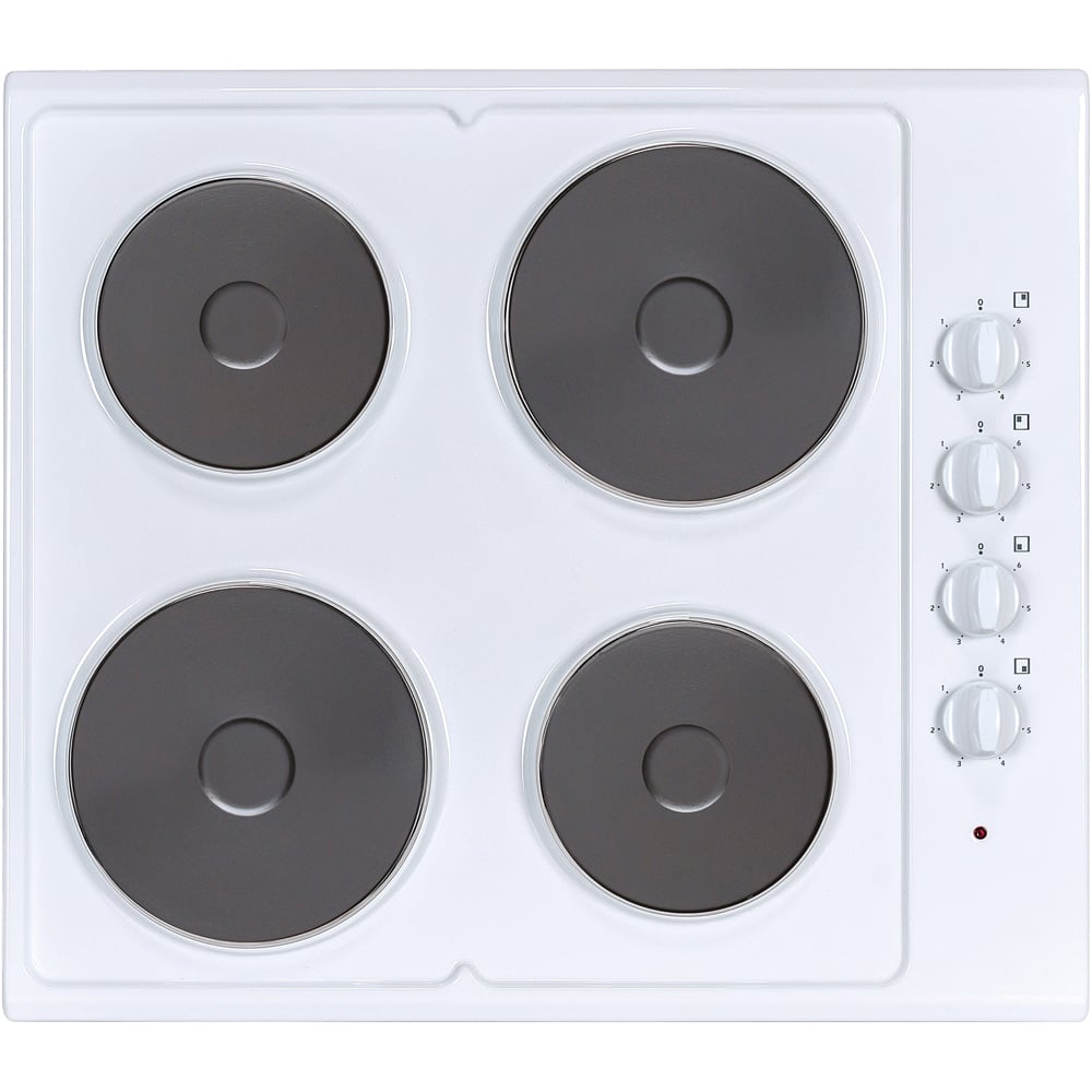 Statesman ESH630WH White Solid Plate Hob Image 1