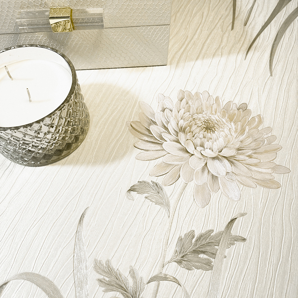 Belgravia Decor Tiffany Bella Champagne Wallpaper Image 4