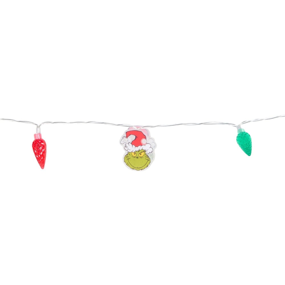 20 LED Grinch String LightsMulticolour Image 2