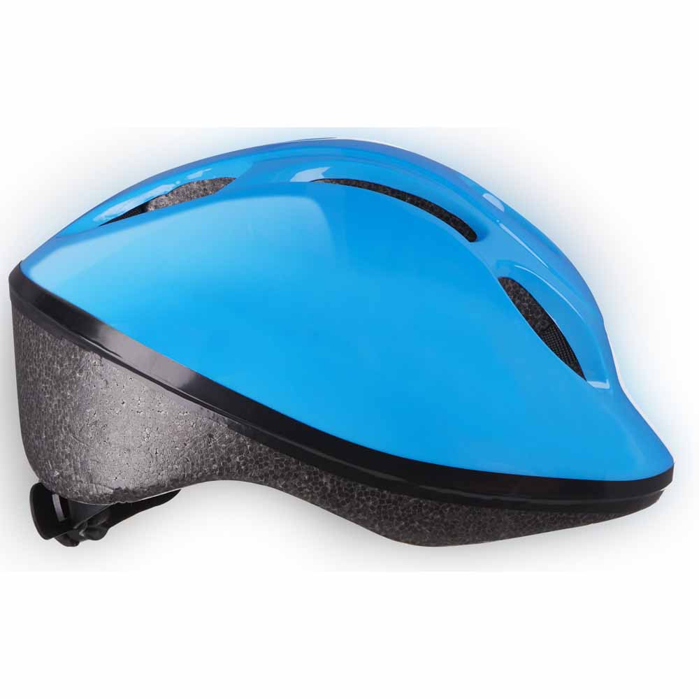 Wilko Junior 48-52cm Blue Cycle Helmet Image 2