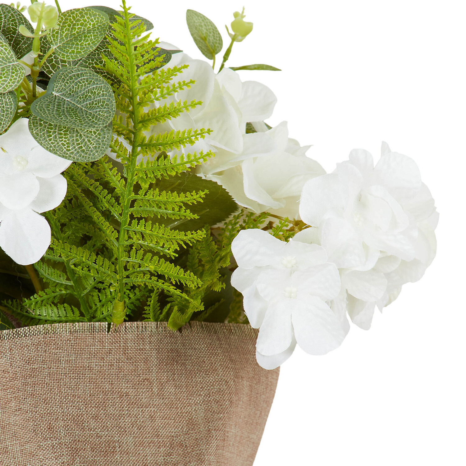 Hydrangea & Eucalyptus Bouquet - Green Image 3