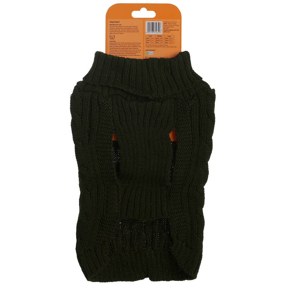 Single Wilko Winter Dog Jumper in Assorted styles Image 3