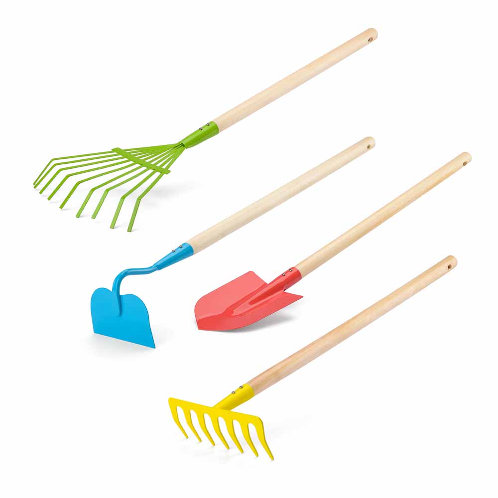Little Roots Kids Gardening Tool Set with Backpack Image 5