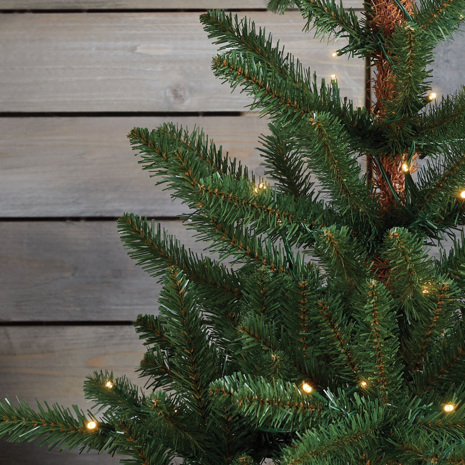 Festive Forest Pre Lit Forest Fir Christmas Tree 4ft Image 5