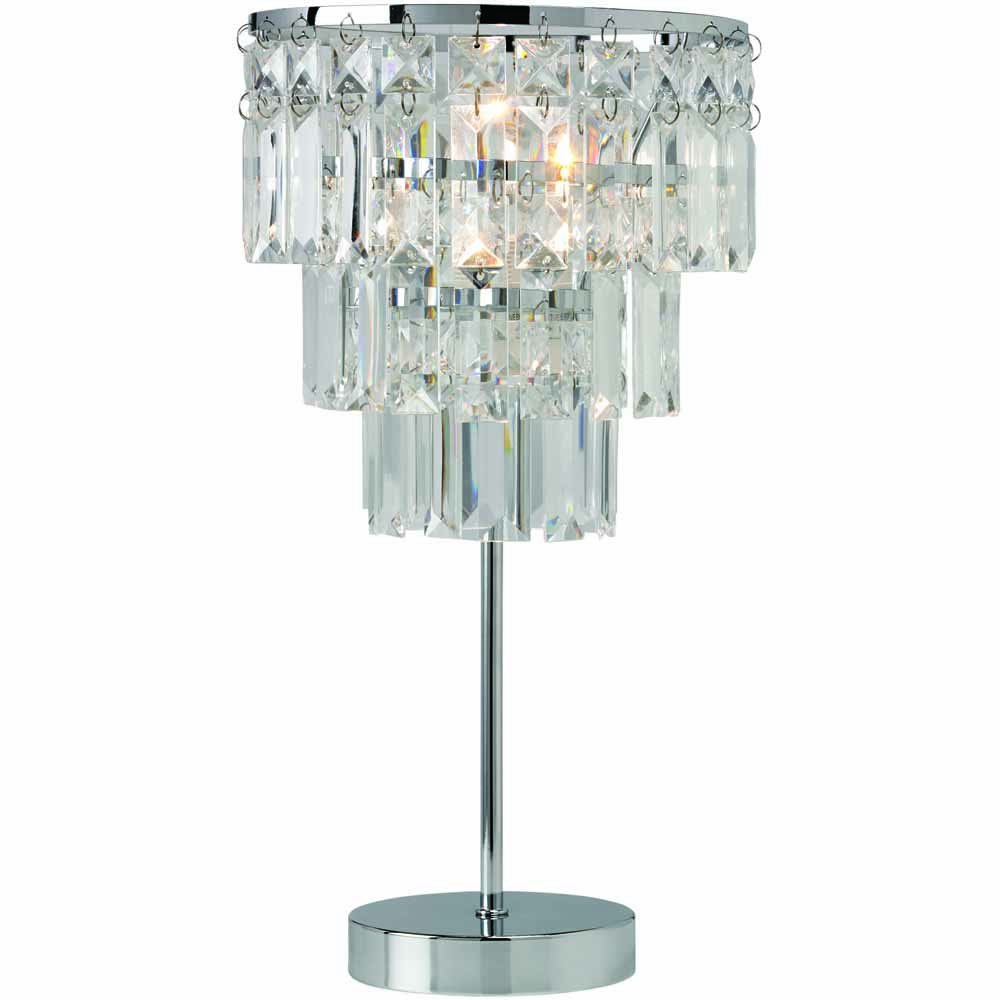 Darcy Table Lamp Wilko, Chandelier Side Table Lamp