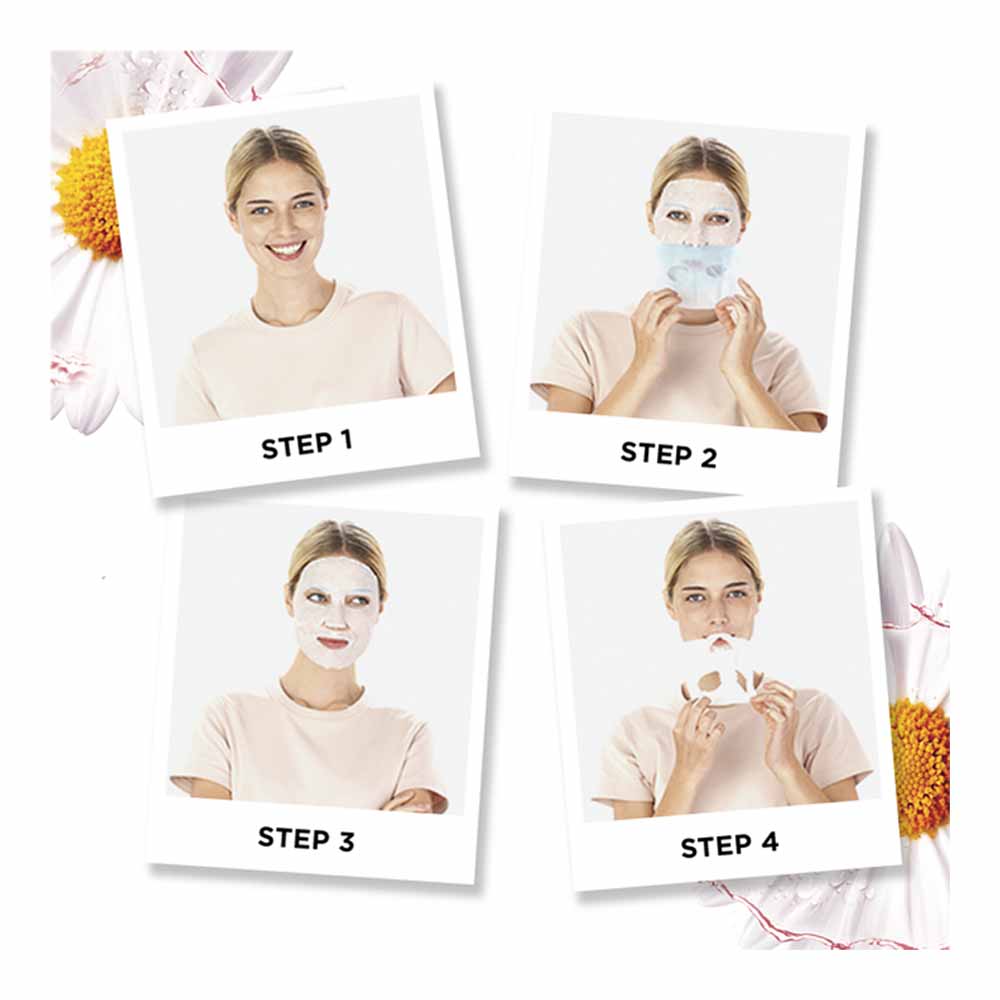 Garnier Moisture Bomb Chamomile Soothing Tissue Face Mask Image 3