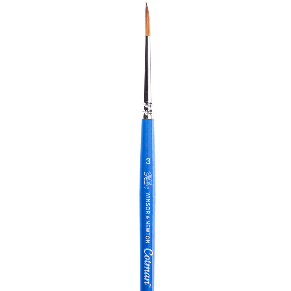 Winsor and Newton Cotman Watercolour Series 111 Designers' Brushes - No. 3 Image 1