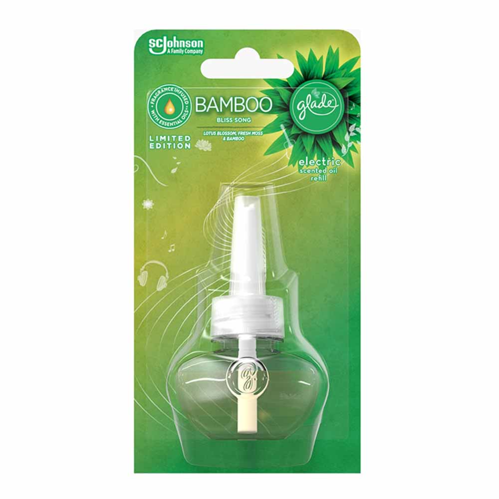 Glade Electric Bamboo Bliss Song Refill Image 2