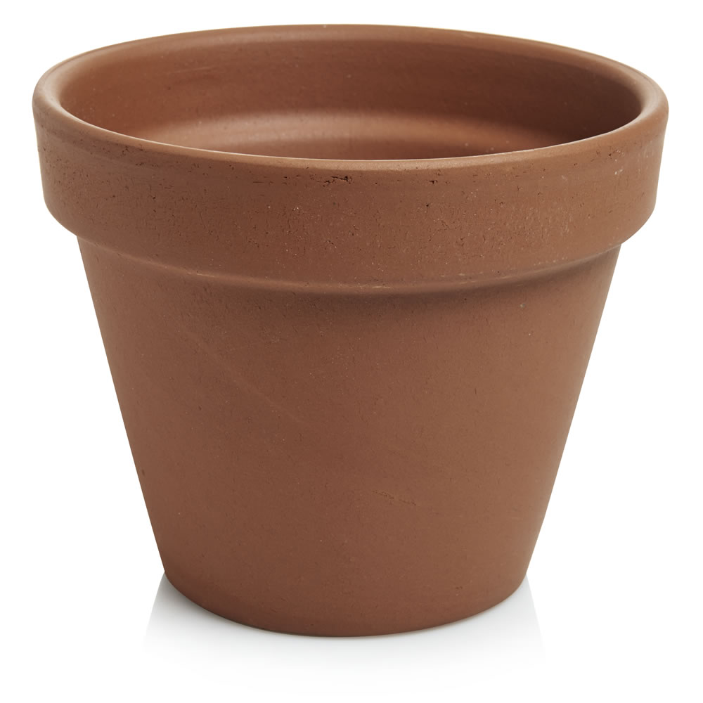 Wilko Terracotta Plant Pot 15cm Image