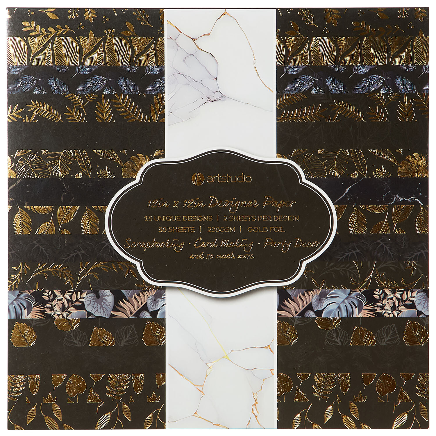 Foiled Design Pad - Multicolour Image 1