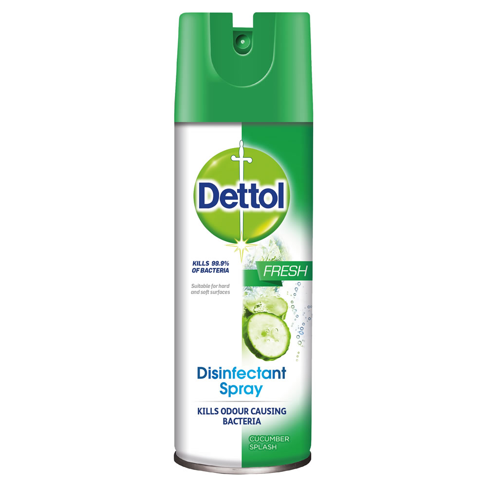 Dettol Cucumber Splash Disinfectant Spray 400ml Image