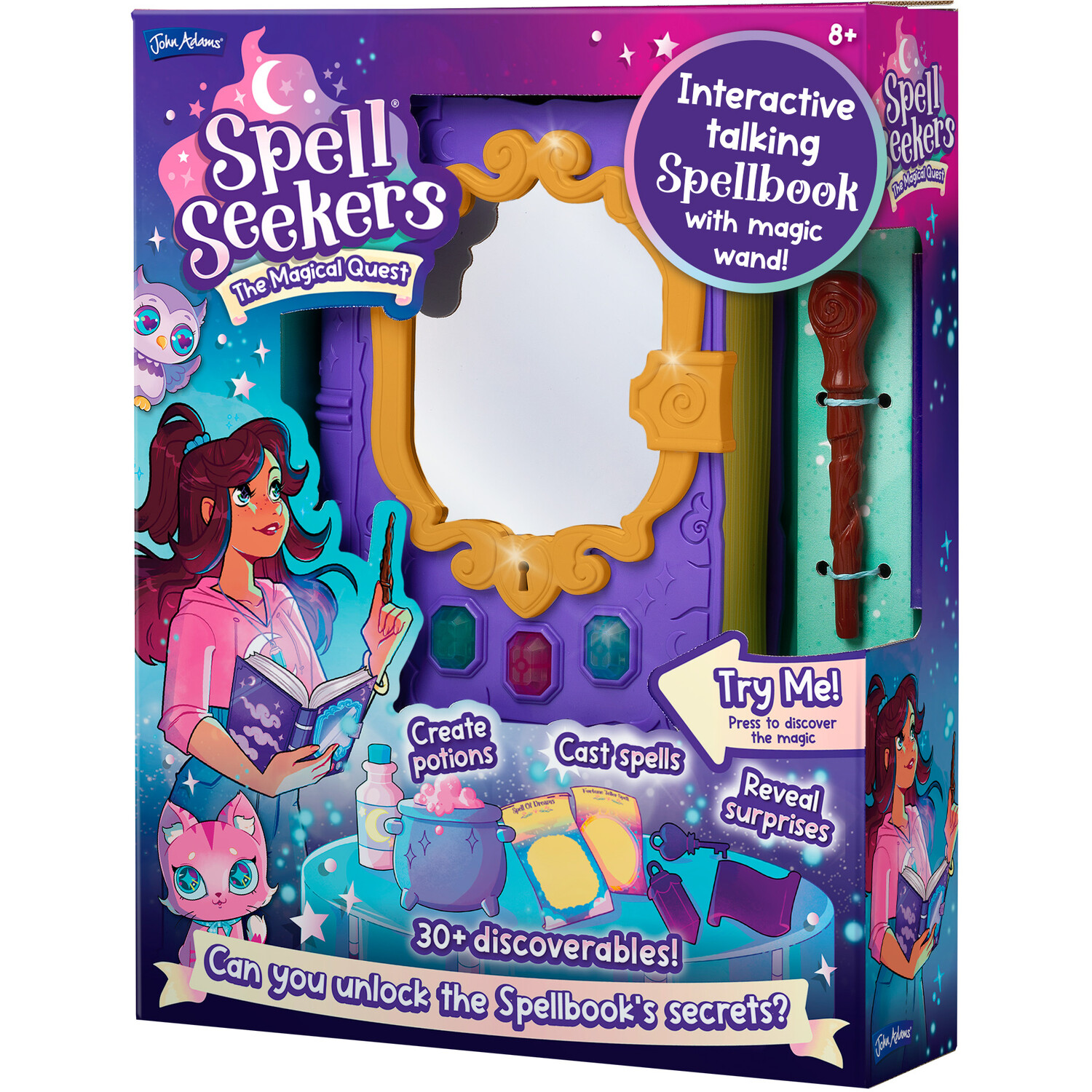 The Magic Spellbook Game Purple Image 1
