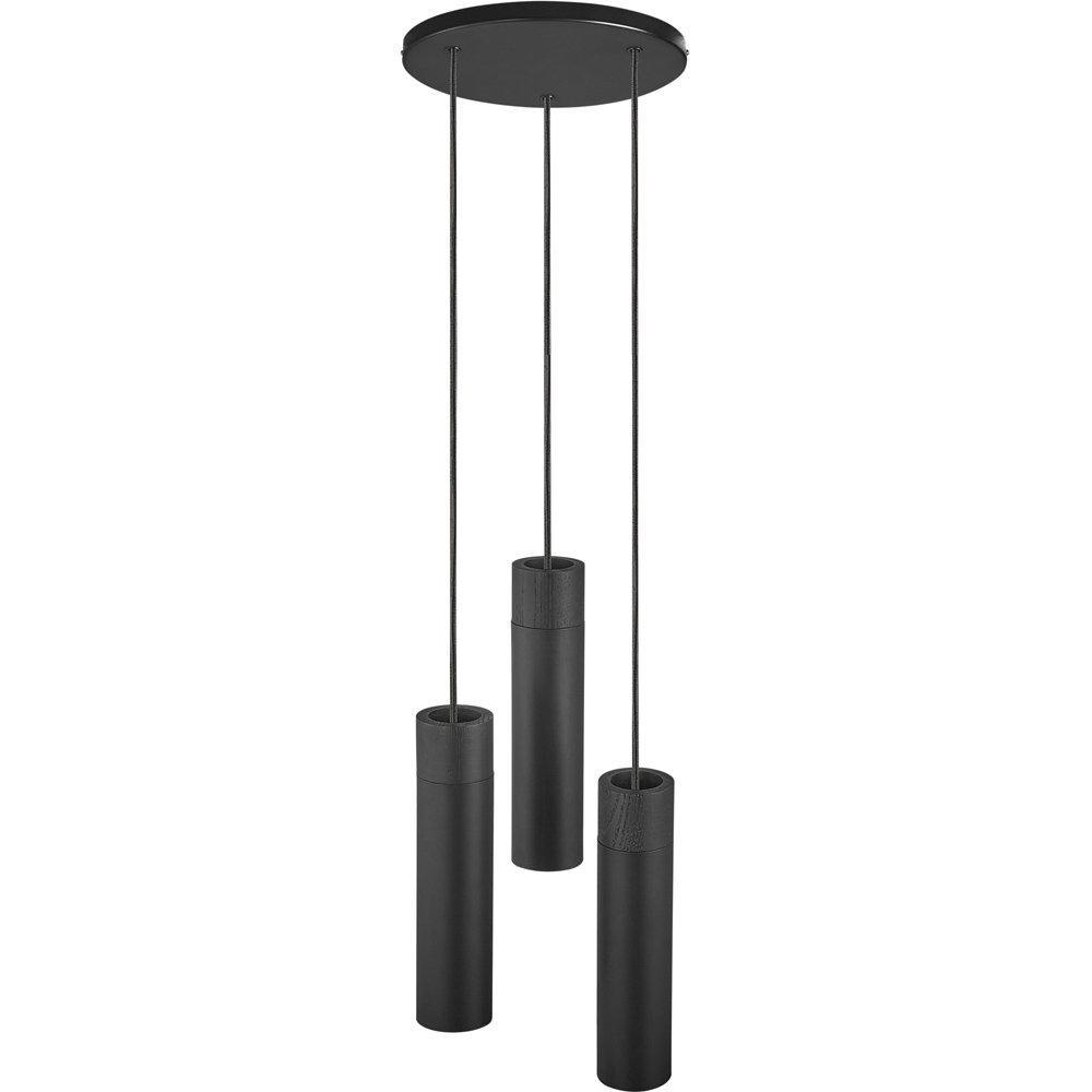 Nordlux Tilo 3-Spot Black Pendant Light Image 3