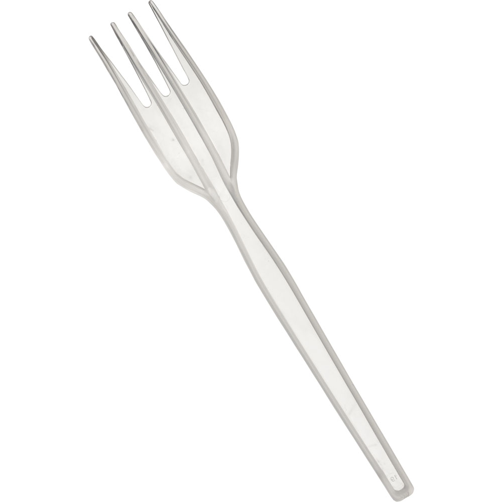 Wilko 30 Pack Reusable Plastic Forks Image 4