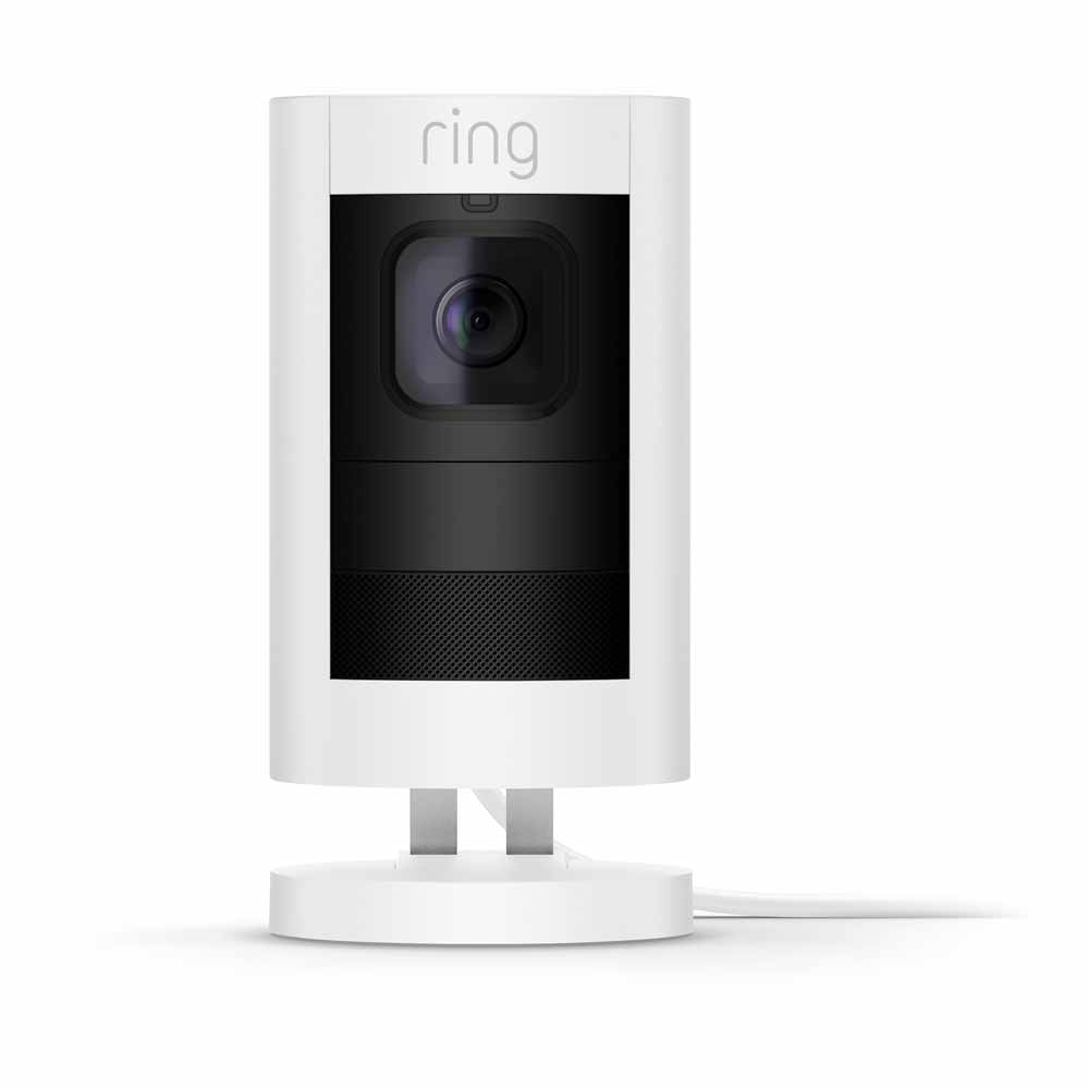 Ring Stick Up Wired Cam White