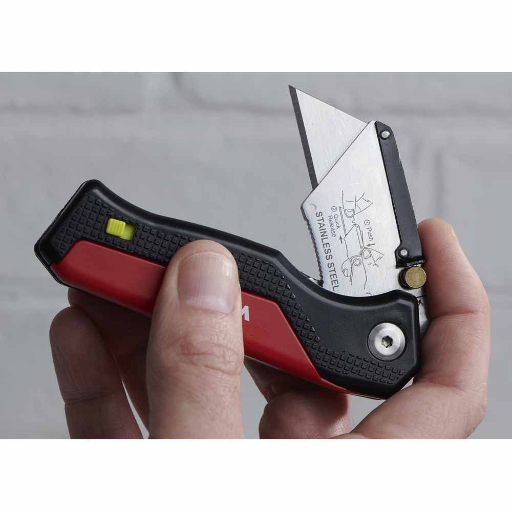 Wilko Foldback Knife, Pencil and Level Wilko