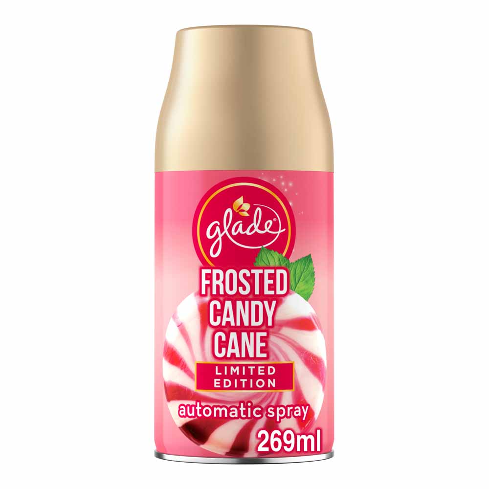 Glade Automatic Spray Refill Frosted Candy Cane Air Freshener 269ml Image 1