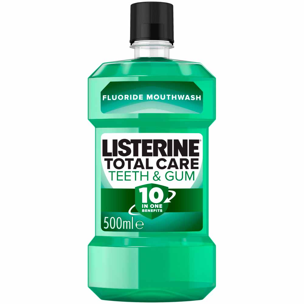 Listerine Teeth & Gum Defence Fresh Mint Mouthwash  500ml Image 1