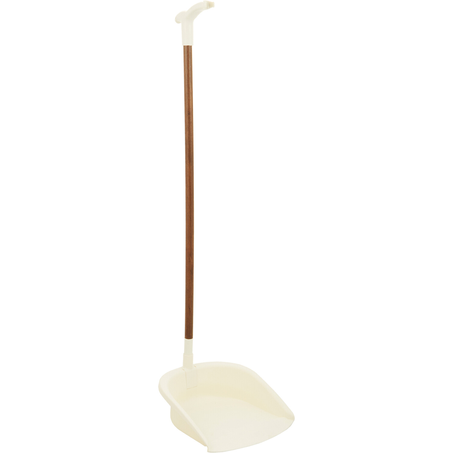 Sanctuary Brown Dustpan and Brush with Long Handle Image 4